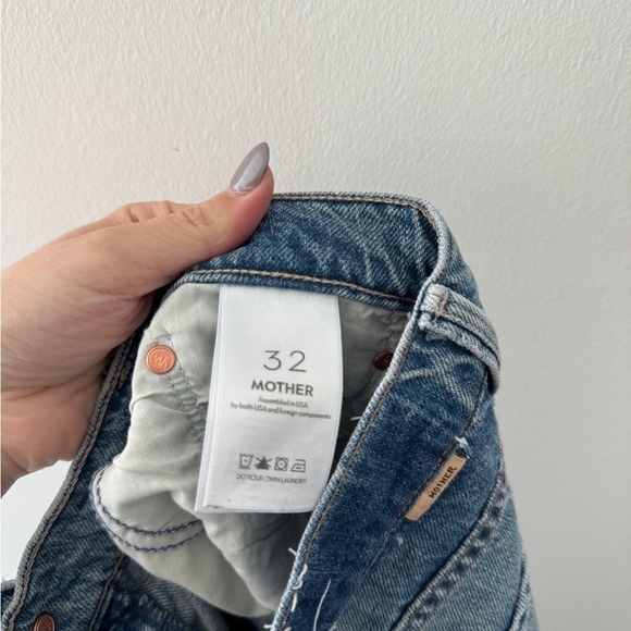 MOTHER The Ditcher Crop Jeans in Leap At The Chance 32 - Picture 9 of 10